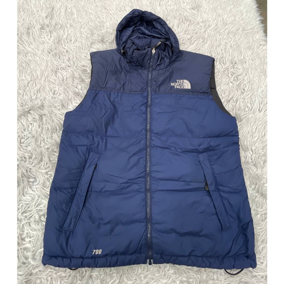 VTG The North Face Nuptse 700 Vest Iconic Goose Down Puffer Retro Sz XL